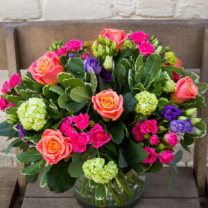 Beautiful Brights in a vase