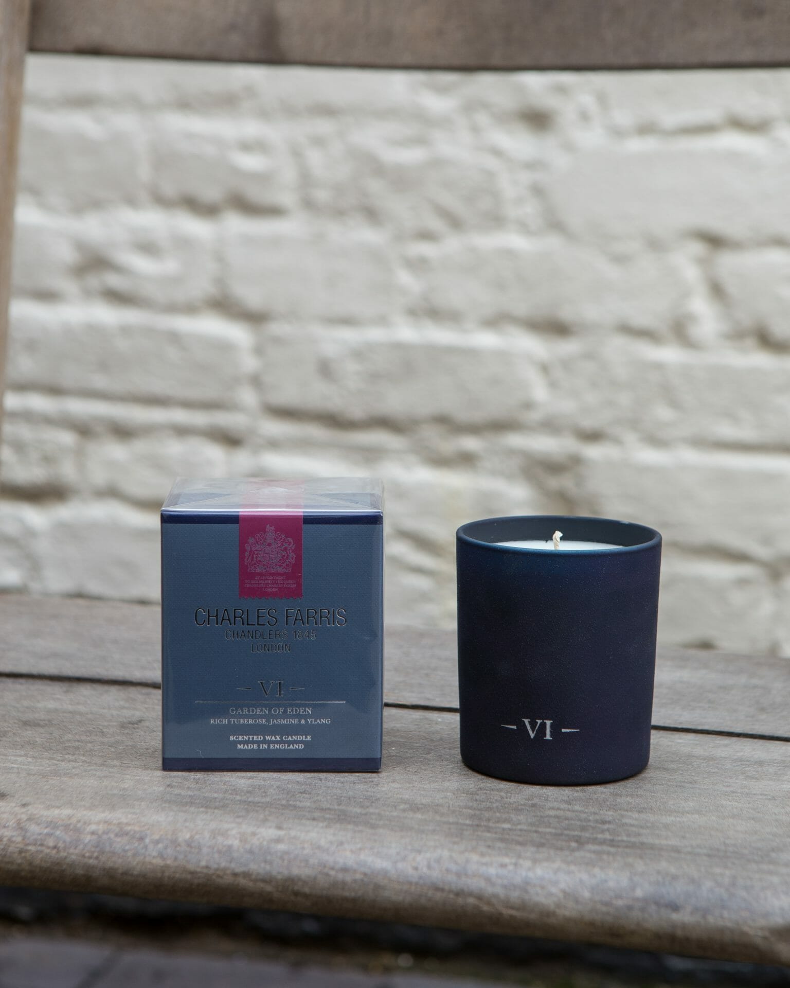 Charles Farris, Garden of Eden Candle Tuberose, Jasmine and Ylang