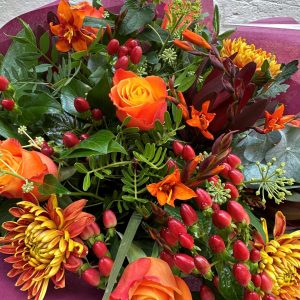 Autumnal Florist Choice Aqua