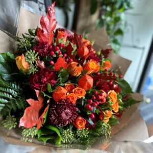 Haloween Florist Choice Bouquet Aqua