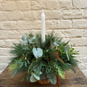 Driving Home For Christmas table arrangement