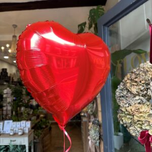 Red Heart Baloon